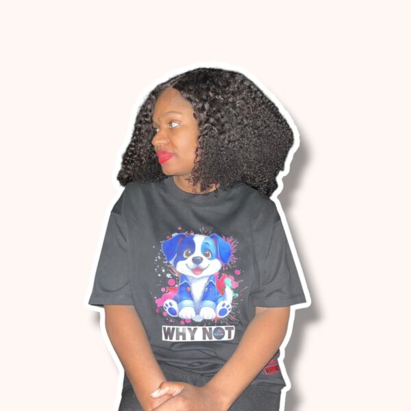 Puppy Graphic Streetwear T-Shirt